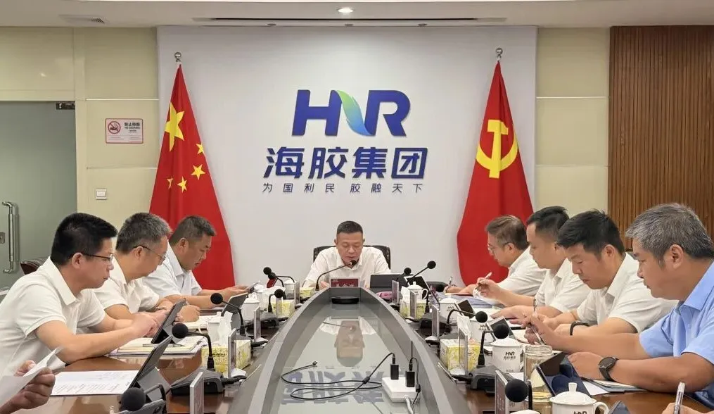 海南橡膠召開黨委理論學習中心組（擴大）會議 傳達學習習近平總書記重要文章精神